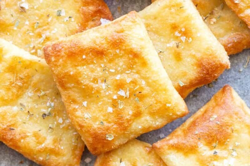 homemade cheese crackers